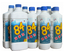 84消毒液灌裝機(jī)灌裝案例